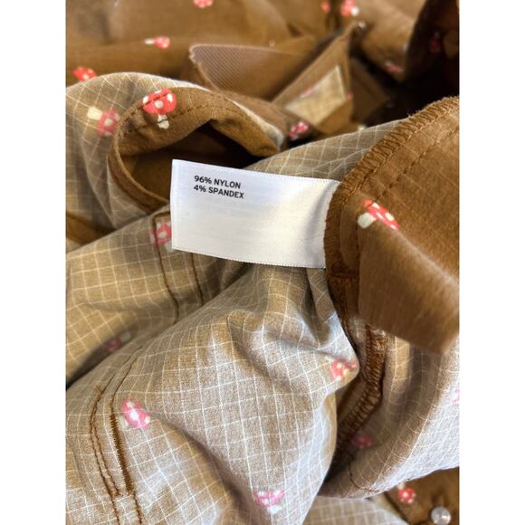 Duluth Trading Co. Women's Heirloom Gardening Bib Overalls Mushroom Size Mx31 - Picture 10 of 14